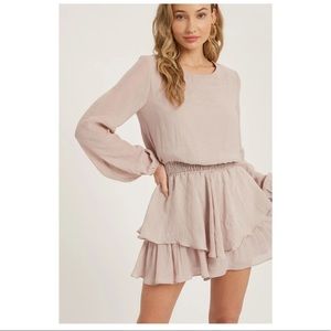 NWT Cream Apricot Romper